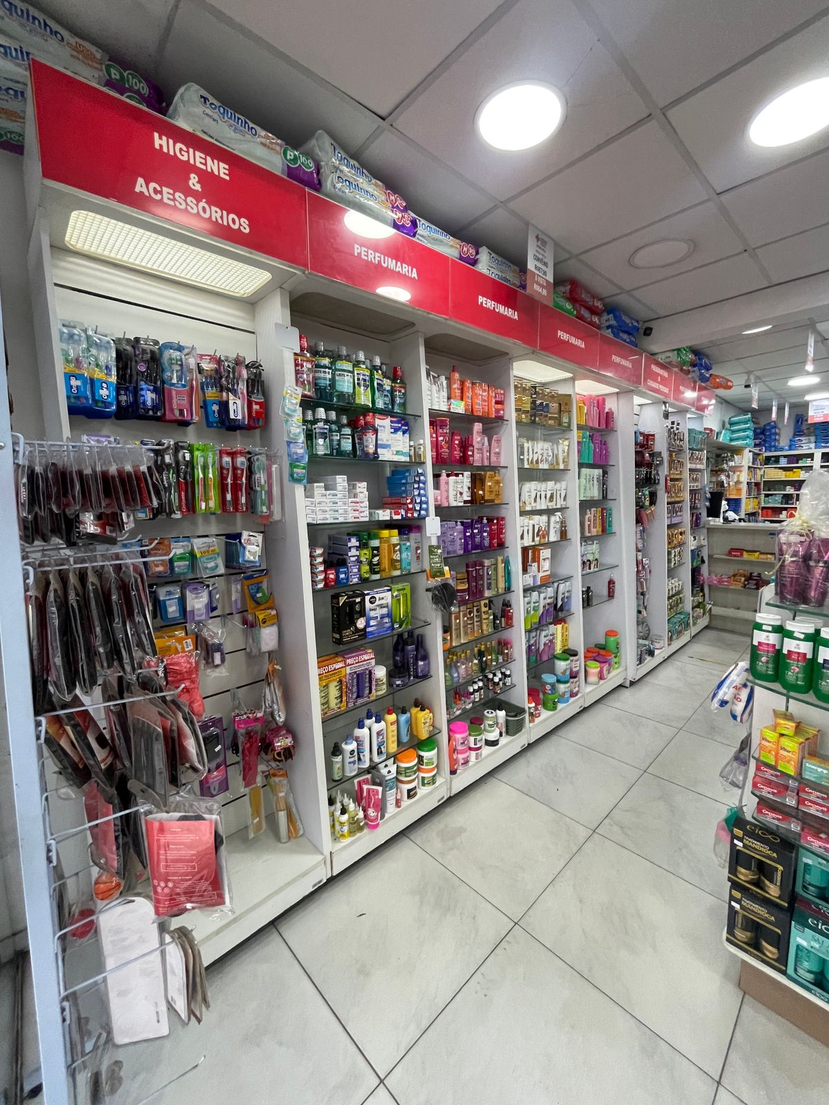Produtos de higiene e perfumaria